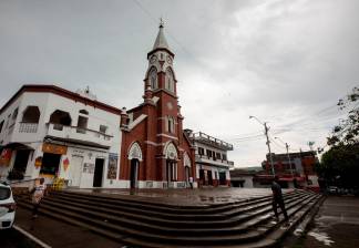 El hecho se presentó en uno de los barrios de Puerto Berrío, municipio del Magdalena Medio antioqueño. FOTO Camilo Suárez