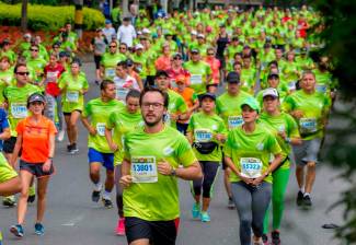 Los participantes de la Maratón Medellín ya conocen los recorridos que tendrán las diferentes distancias de la competencia este sábado y domingo. FOTO JUAN ANTONIO SÁNCHEZ 