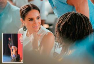 Meghan Markle ha tenido una agenda por distintas partes del país con la vicepresidenta Francia Márquez y su esposo el príncipe Harry. FOTO captura de video de @turbaconews