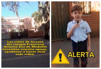 El video de Nicolás fue grabado y publicado con la autorización de sus padres. FOTOS Captura de video