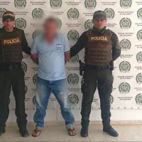 El capturado fue identificado como José Gumercindo Morales Flórez, de 55 años, quien es señalado de abusar sexualmente y en repetidas ocasiones de su nieta. FOTO: Cortesía Policía de Antioquia