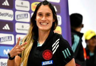 Daniela Montoya será la capitana de la selección Colombia. FOTO: CORTESÍA FCF.