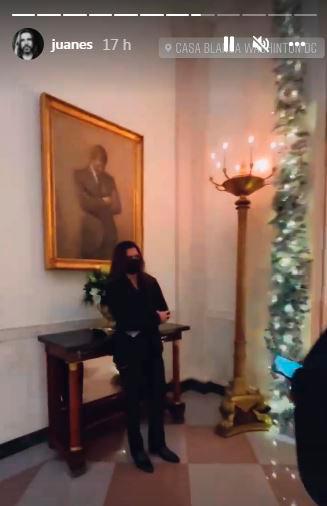 ¿Qué hacía Juanes en la Casa Blanca con el presidente Biden? 