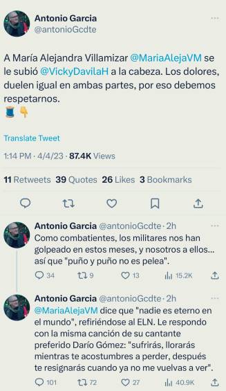 Tras intimidación a periodistas, la cuenta de Twitter de Antonio García fue suspendida