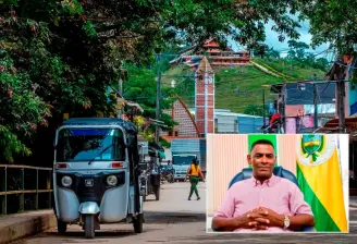 El alcalde de Vegachí, José María Ochoa Muñoz, habría vulnerado la Ley de Cuotas. FOTOS: EL COLOMBIANO y Cortesía