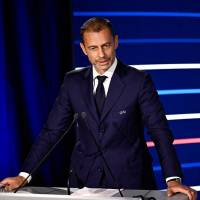 El presidente de la Uefa, Alxander Ceferin, ocupa el cargo de primer mandatario desde hace una década. Foto: tomada del x de @UEFA