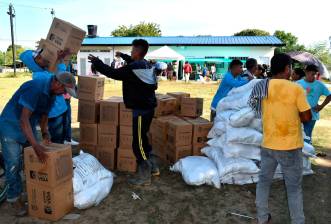 La Unidad para las Víctimas ha atendido a las familias afectadas con ayudas humanitarias en dinero y especie. FOTO: Cortesía Unidad para las Víctimas