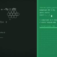 Ilustración: la matemática hecha a mano, reescrita por el código de la inteligencia artificial.