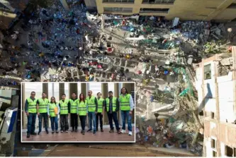 Ingenieros de Medellín irán a Pereira y Manizales a revisar edificios afectados por el terremoto. FOTO: Manuel Saldarriaga y Cortesía