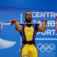 Yeison López, medallista de plata en los Olímpicos de París 2024, se proyecta a los Juegos en Los Ángeles. FOTO CORTESÍA COC