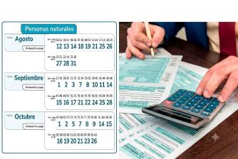 El calendario de declaración de renta iniciará el 12 de agosto y finalizará el 26 de octubre, según los dos últimos dígitos del NIT. FOTOS DIAN Y CORTESÍA