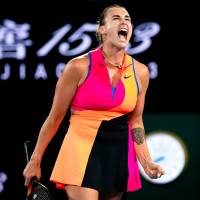 La tenista bielorrusa Aryna Sabalenka ocupa el primer puesto del ranking mundial de la WTA. Buscará su tercer triunfo en Australia. Foto: GETTY