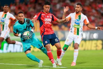 Medellín recibe en el Atanasio Girardot a Envigado por el duelo de vuelta de la Copa Betplay. FOTO MANUEL SALDARRIAGA