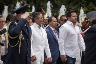 El expresidente salió de la Casa de Nariño el 7 de agosto junto con dos de sus hijos. FOTO: Colprensa