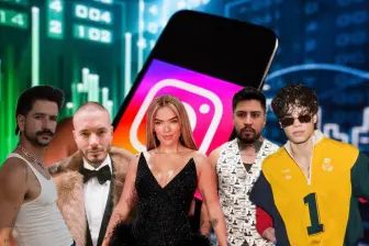 En la lista de colombianos con más impacto digital hay 33 creadores de contenido, 9 músicos, 3 streamers, 2 actores y 3 perfiles de otros oficios del entretenimiento. Foto: Getty Images e Instagram 