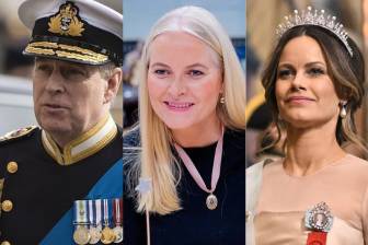 El duque Andrés, Mette-Marit y Sofía de Suecia aparecen en los archivos Epstein. FOTO: Cortesía