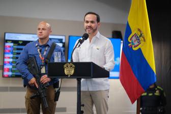 Abelardo de la Espriella cumple dos meses como presidente. Bajó su aprobación, pero sigue siendo mayor que la desaprobación. FOTO Presidencia