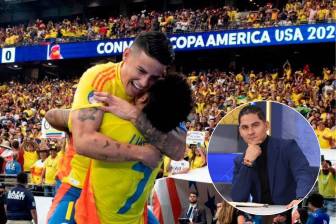 El periodista panameño aseguró que Colombia es “garra, inteligencia, sufrimiento y huevos” y que deberían escribir un libro de su historia en esta Copa América. Foto: Colprensa y redes sociales. 