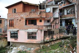 Las vivienda fueron mandadas a evacuar por los daños considerables que sufrieron y que implicaban riesgo para los ocupantes. FOTO: ALCALDÍA