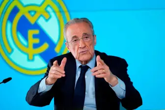 Florentino Pérez sostuvo que si gana las elecciones en el Real Madrid, este domingo 7 de junio, ya tiene listo a José Mourinho y al defensor francés Ibrahima Konaté. FOTO GETTY 