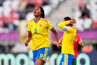 La delantera colombiana Valerín Loboa Vásquez, quien milita en el fútbol de Estados Unidos, es una de las cartas fuertes del técnico Carlos Paniagua para el duelo ante Corea del Norte, por la semifinal del Mundial Sub 20 en Polonia. FOTO GETTY 