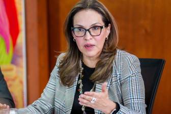 Viviane Morales lideró durante tres semanas el Ministerio de Educación en el gabinete de Abelardo de la Espriella. Foto: MinEducación