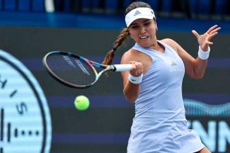 La colombiana Camila Osorio se despidió del Masters 1000 de Toronto. FOTO GETTY