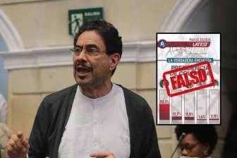 Fact check: Encuesta que da triunfo a Cepeda en primera vuelta es falsa