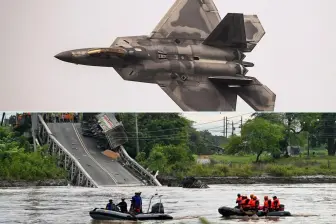 El nuevo avión más letal de Trump, la caída de un puente en Ecuador y otras noticias del mundo hoy