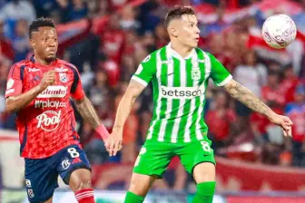Independiente Medellín tiene dos partidos en la semana, por Copa Libertadores y Liga Betplay, ambos como visitante. Mientras que Atlético Nacional será local el domingo ante Bucaramanga.FOTO MANUEL SALDARRIAGA