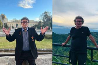 El artista Piero fue recibido en Colombia desde inicios de los 80. A partir de ahí, visitaba al país de forma constante. Fotos: @pierocantautor