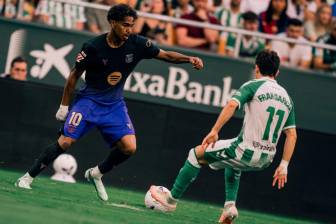 El extremo español Lamine Yamal es la gran figura del Barcelona de su país. Suma 9 goles en los 11 partidos que ha disputado esta temporada. Además, ha dado 10 asistencias. Foto: tomada del x de @BarcelonaFC