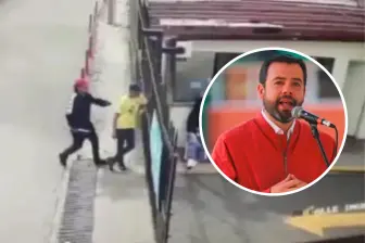 Ataque en rodaje de Sin senos sí hay paraíso deja tres muertos en Bogotá. Foto: Colprensa / captura de video