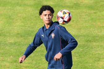 Cristiano Ronaldo Jr. ya jugó en las divisiones menores de la selección de Portugal. FOTO: GETTY