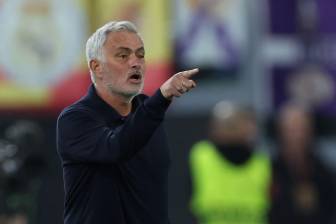 José Mourinho técnico del Real Madrid entregó explosivas declaraciones y se refirió al tema de Vinicuis Júnior y Javier Tebas. FOTO GETTY 