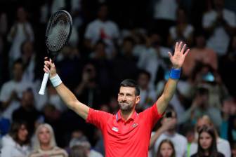 Novak Djokovic no estará en el ATP Finals en Turín. Una lesión lo alejó de la cita de los mejores. FOTO: Tomada de X @DjokerNole