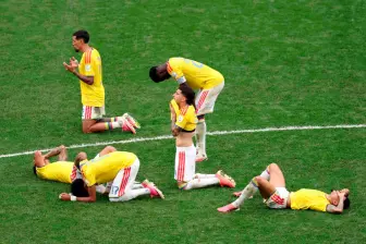 La Selección Colombia perdió desde la tanda de penales ante Suiza y se despidió del Mundial de Norteamérica, segunda eliminación en un mundial desde esta instancia. FOTO GETTY 
