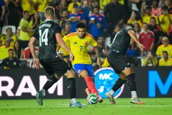 Colombia venció a Nueva Zelanda 2-1 en el duelo amistosos disputado en Estados Unidos. FOTO: CORTESÍA FCF