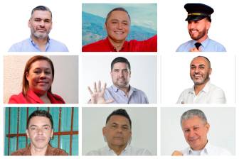 Juan Carlos Benjumea, John Alexánder Chaverra, Edilson García, Victoria Cossio, Edwin León, Fredy Cárdenas, José Gregorio Henríquez, Luis Eduardo Diossa y Berardo Gutiérrez. FOTOS Cortesía