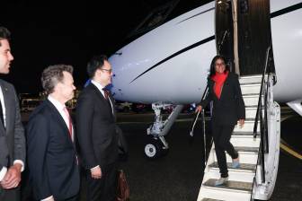 Delcy Rodríguez llegó a Nueva York para participar en la Asamblea General de la Organización de las Naciones Unidas (ONU) 2026. FOTO: AFP
