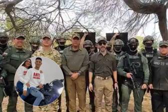 El Comando Los Lobos fue reconocido por el presidente Abelardo de la Espriella tras el golpe a alias Bendito Menor. Foto: Captura de video y redes sociales