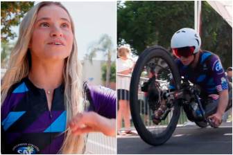 Oksana Masters nació en Ucrania con varias malformaciones y fue adoptada por una estadounidense, tras ser abandonada y estar en varios orfanatos. FOTOS Tomadas de @Paralympics