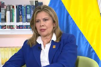 Fiscal general Luz Adriana Camargo habla de los procesos que van a paso lento. Foto: captura de video