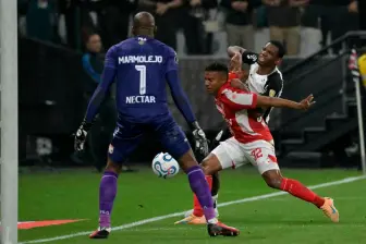 El cuadro Cardenal perdió en su visita a Corinthians por la segunda fecha de los grupos de la Copa Libertadores.FOTO TOMADA X@Libertadores