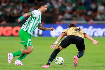 Atlético Nacional juega el duelo ante Águilas Doradas en el Atanasio Girardot. FOTO MANUEL SALDARRIAGA 