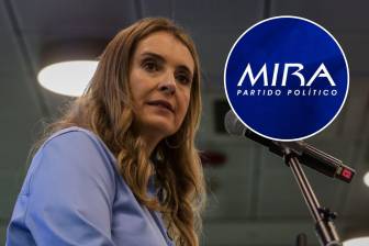 A través de un comunicado, el movimiento dio a conocer su respaldo a la candidata del Centro Democrático. Foto: Colprensa/MIRA