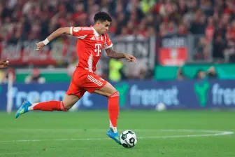 El colombiano Luis Díaz será uno de los titulares de Bayern Múnich en el duelo ante el PSG en la tarde de este martes, por la semifinal de la Champions League. FOTO GETTY 