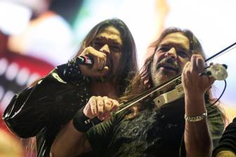 La última vez que Mägo de Oz se presentó en Colombia fue en septiembre en el Festival Cordillera 2026. FOTO: Cristian Bayona / Colprensa.