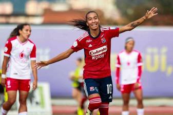 El fútbol femenino colombiano tendrá mucha competencia en 2025, además de la Liga, también se disputarán la Copa América, la Copa Libertadores y otros eventos. FOTO MANUEL SALDARRIAGA 