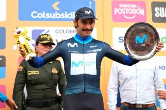 El ciclista antioqueño Fernando Gaviria renovó su vinculación con el Movistar Team. FOTO CORTESÍA MOVISTAR